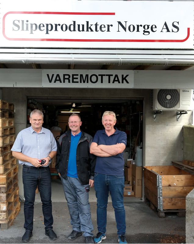 F.v: Osmund Gilje, Asbjørn Fuglestad og Leif Terje Munkejord